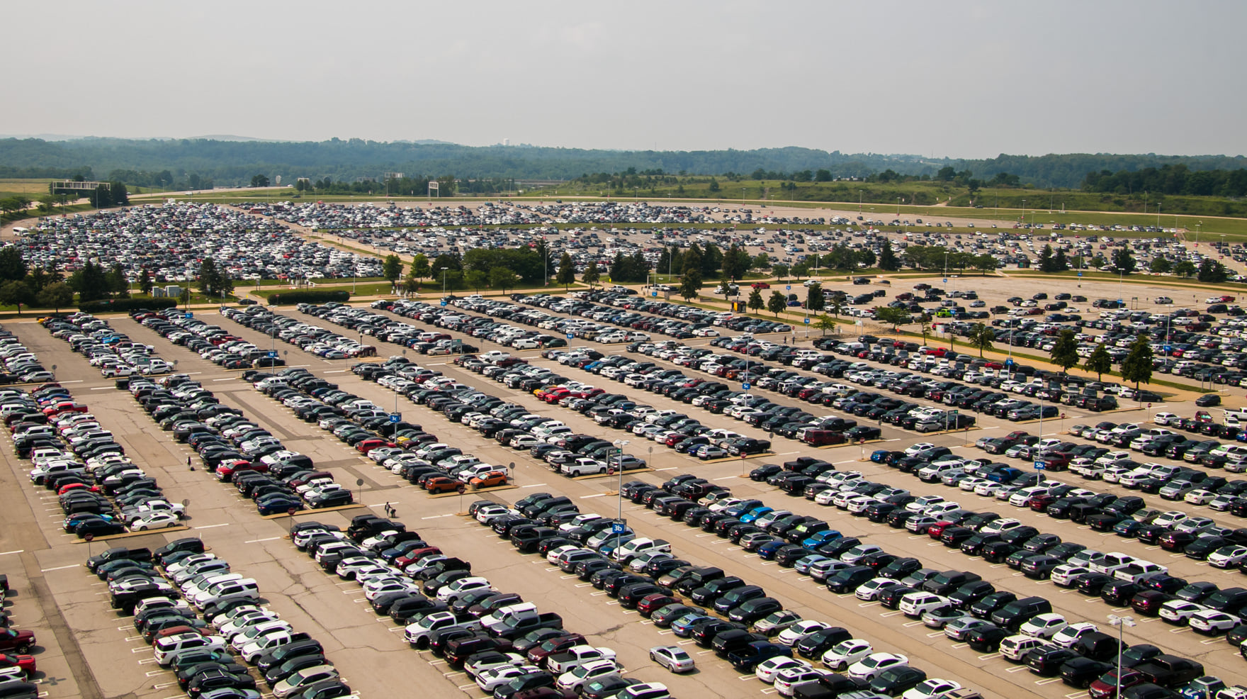 Guarantee a spot in your chosen lot Reserve your parking online